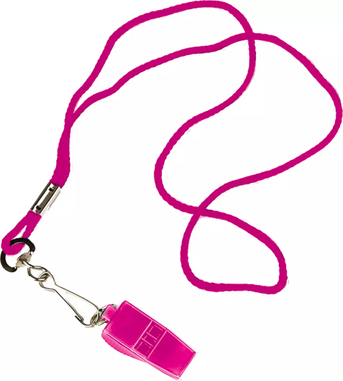 Tandem Volleyball Pea-Less Whistle and Lanyard