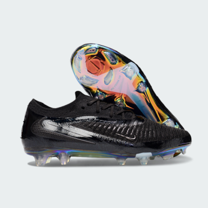 Nike Phantom 6 Low Elite FG Firm Ground Soccer Cleats - Black/Gold