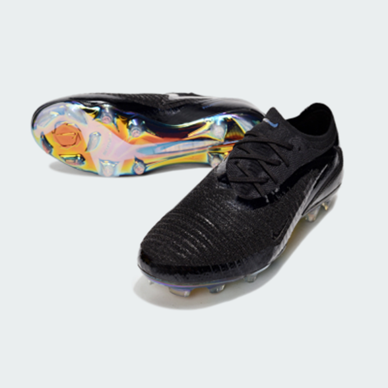 Nike Phantom 6 Low Elite FG Firm Ground Soccer Cleats - Black/Gold - Image 3