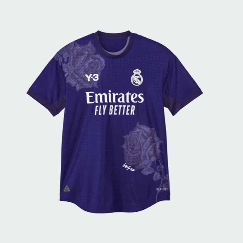 Adidas - Real Madrid X Y-3 Fourth Authentic Shirt Official 2023 / 24 - Original Players Version