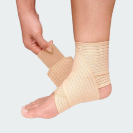 ORTHO SPLINT - Foot Support Brace for Injuries, Pain Relief, Sprained Ankle Binder & Recovery Protection Guard Band Men & Women