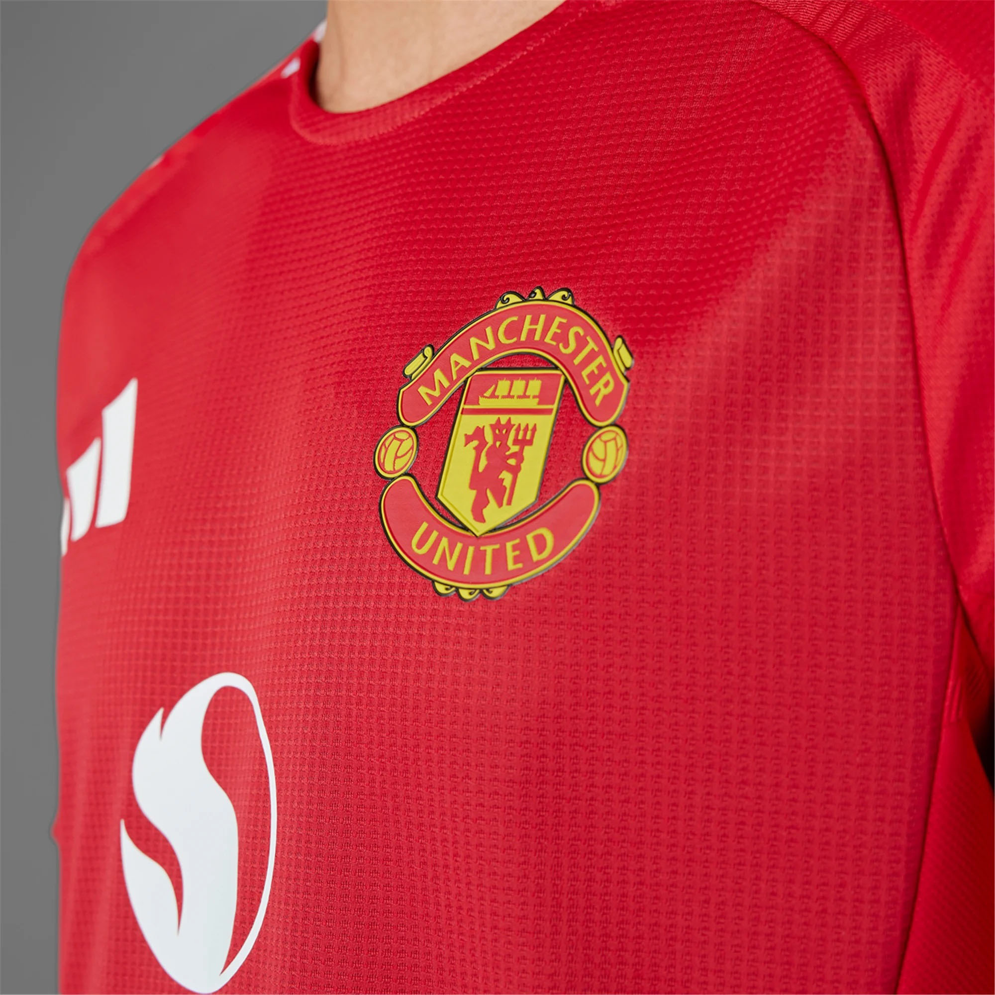 Manchester United Home Kit Jersey 24/25 - Original Players Version - Image 4