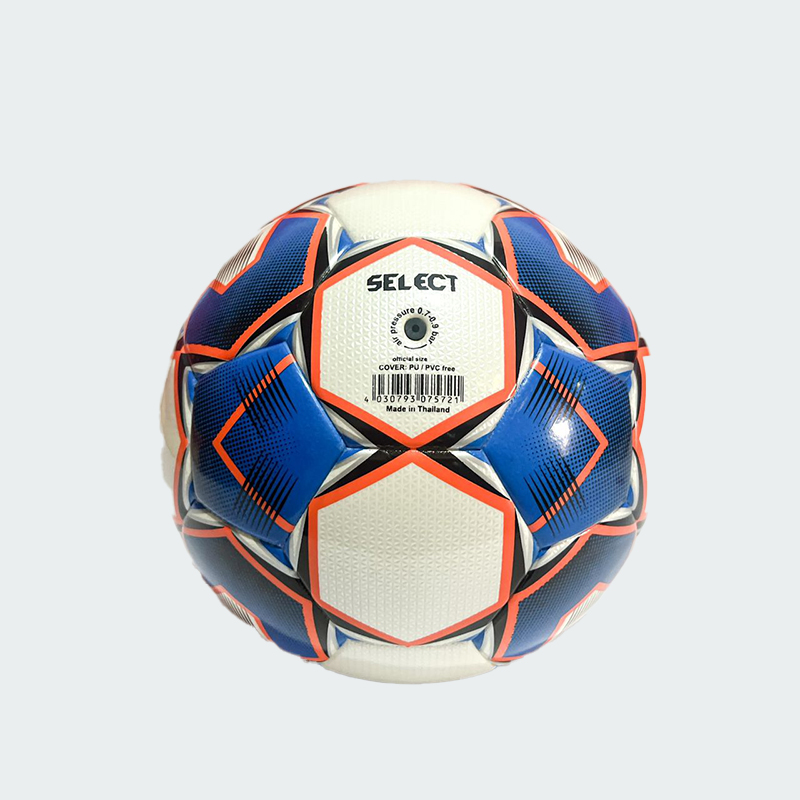 Select Brillant Super White and Blue Soccer Ball - Image 2