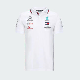 Mercedes-AMG Petronas Formula 1 Team Polo Shirt - White Edition