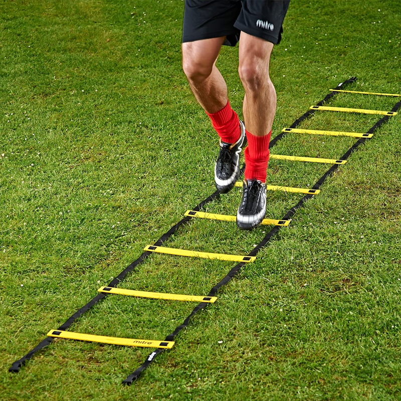 Adjustable Speed and Agility Training Ladder