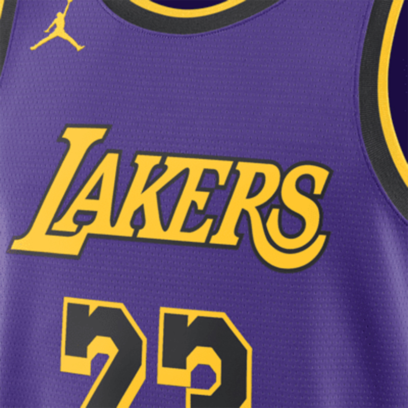 Jordan Dri-FIT NBA Swingman Jersey - Los Angeles Lakers Statement Edition - Image 2