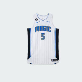 Men's Orlando Magic #5 Paolo Banchero White  Basketball  Jersey
