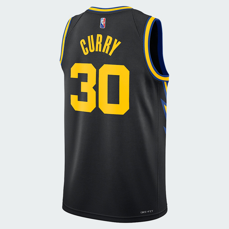 Stephen Curry Golden State Warriors NBA Jersey - Classic Black Edition - Image 2
