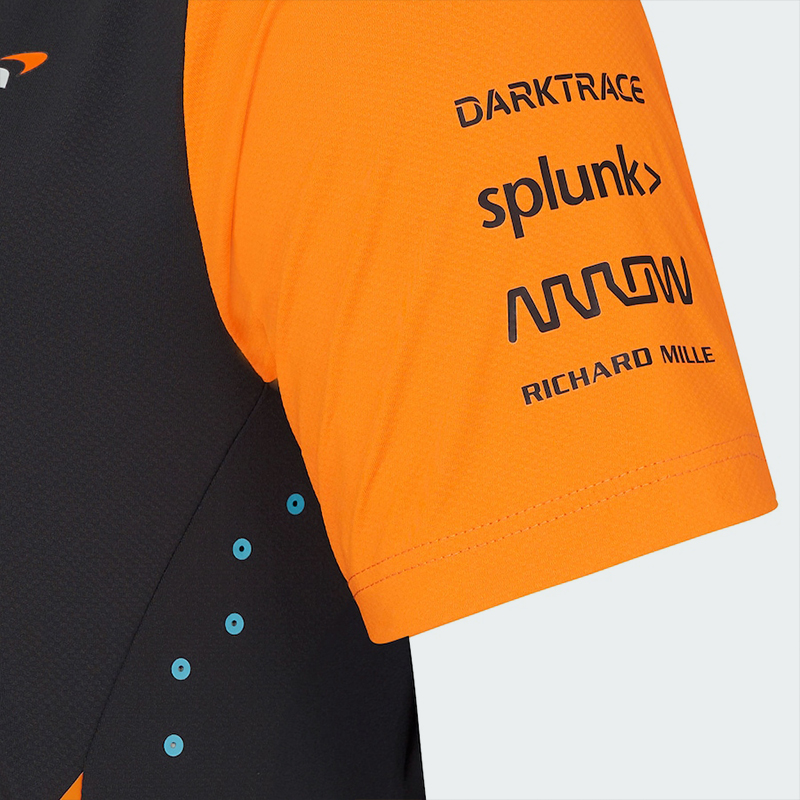 McLaren Formula 1 Team T-Shirt - Papaya & Black Edition - Image 6