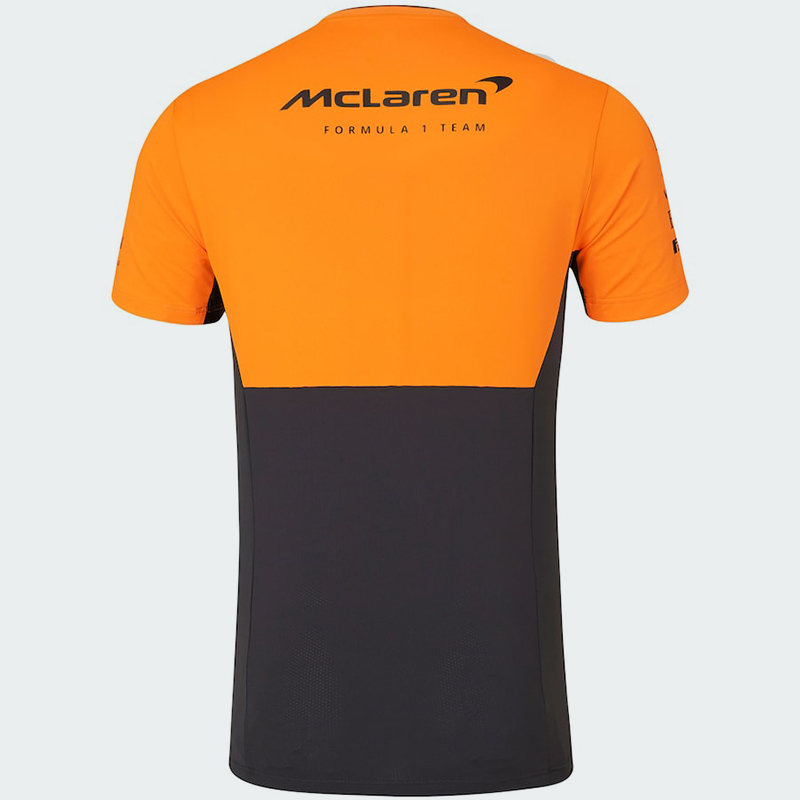 McLaren Formula 1 Team T-Shirt - Papaya & Black Edition - Image 3