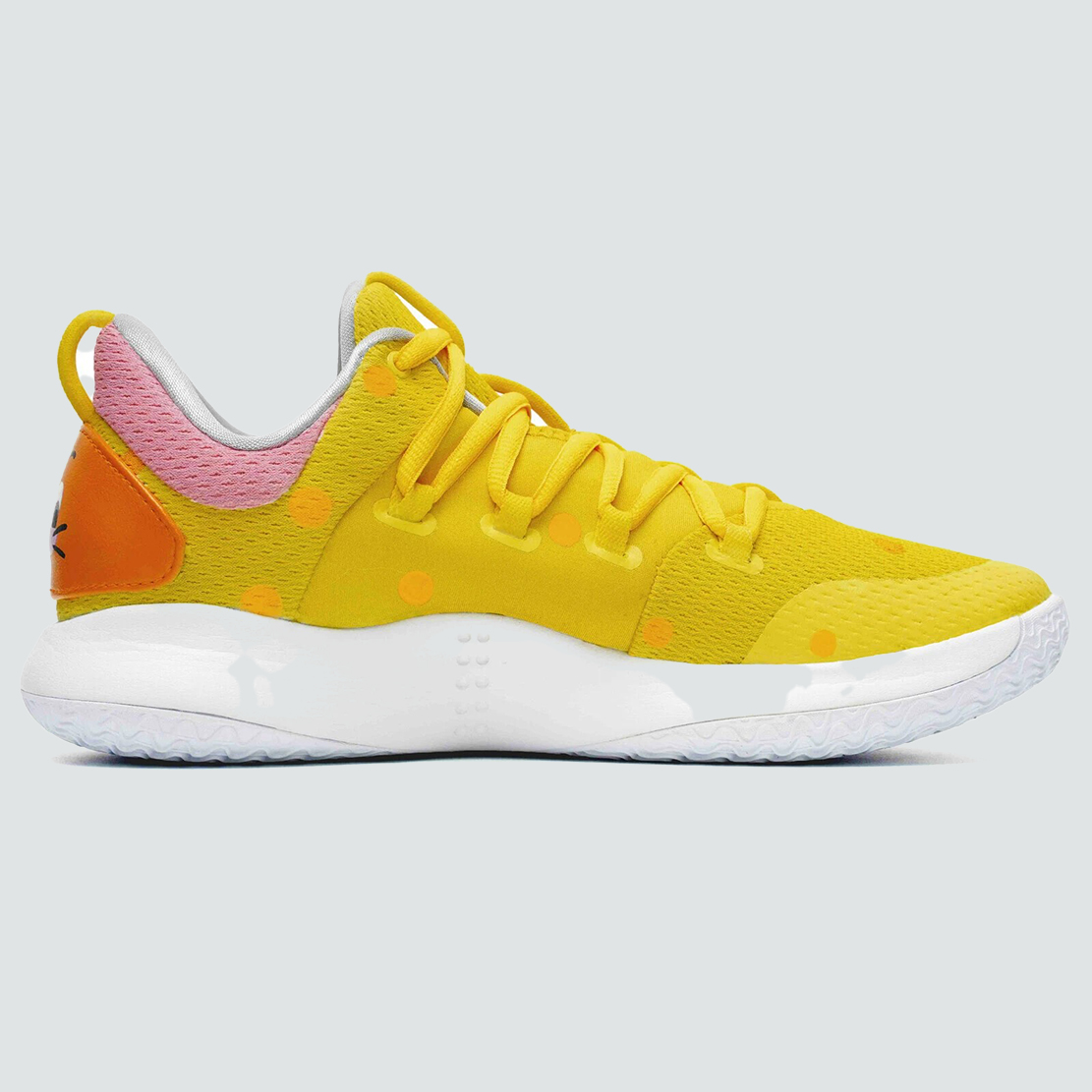 Vibrant Yellow Athletic Sneakers - Lightweight & Durable - Image 2