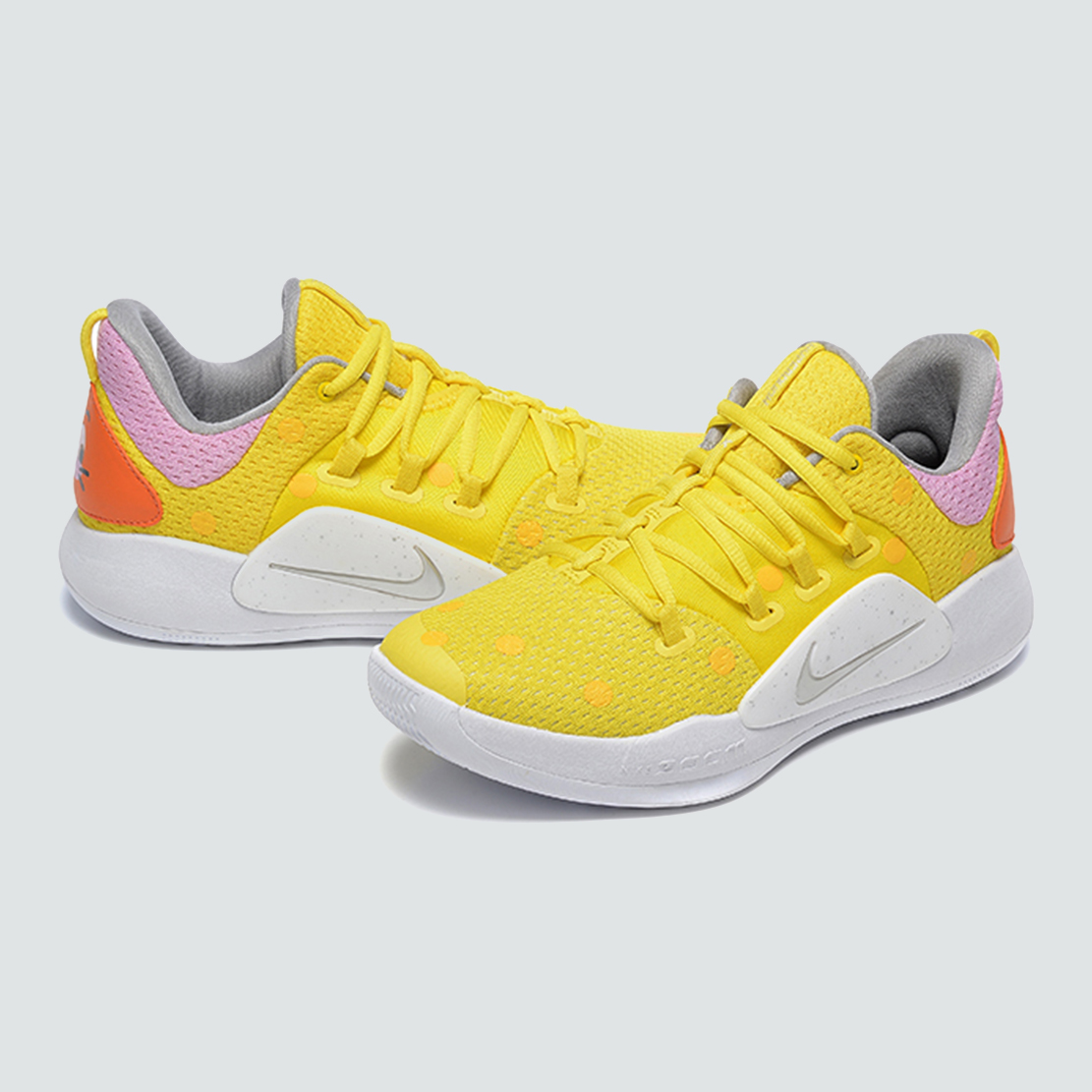 Vibrant Yellow Athletic Sneakers - Lightweight & Durable - Image 3
