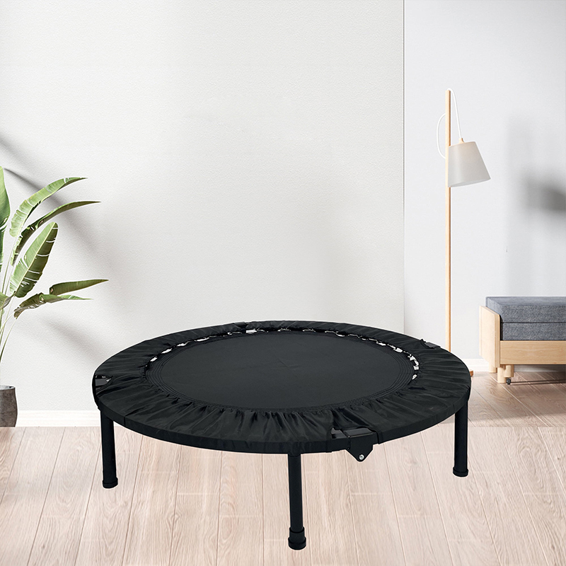 Foldable Fitness Trampoline with Adjustable Handlebar – Cardio and Core Trainer - Image 2