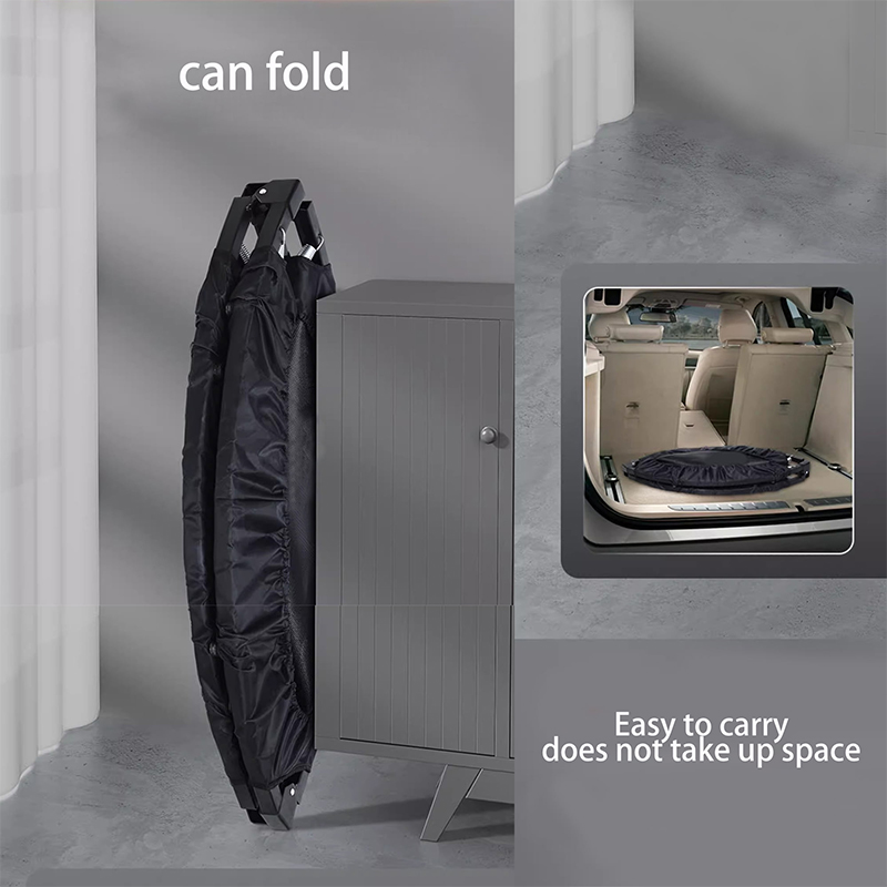 Foldable Fitness Trampoline with Adjustable Handlebar – Cardio and Core Trainer - Image 5