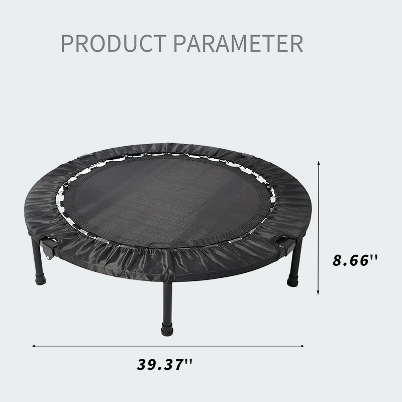 Foldable Fitness Trampoline with Adjustable Handlebar – Cardio and Core Trainer - Image 6