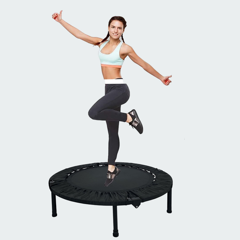 Foldable Fitness Trampoline with Adjustable Handlebar – Cardio and Core Trainer - Image 7