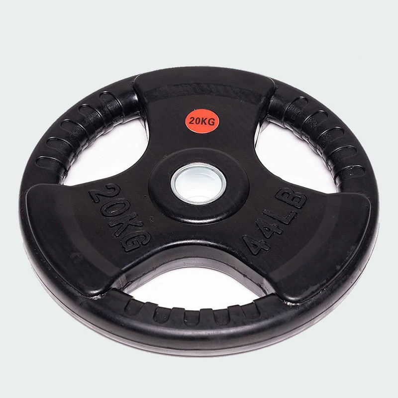 20KG Olympic Rubber-Coated Weight Plate – Strength & Power Training