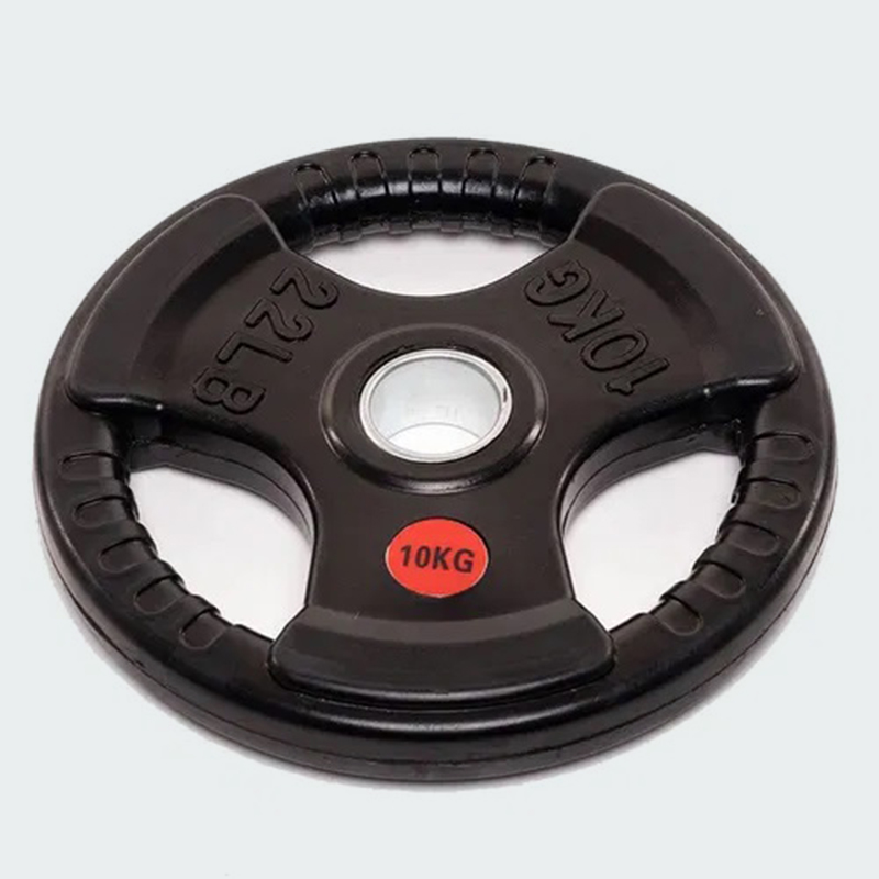 10KG Olympic Rubber-Coated Weight Plate – Strength & Power Training