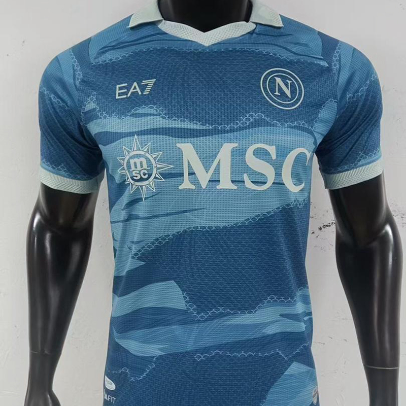 Napoli Home Jersey 2024/25- Original Players Version - Image 4