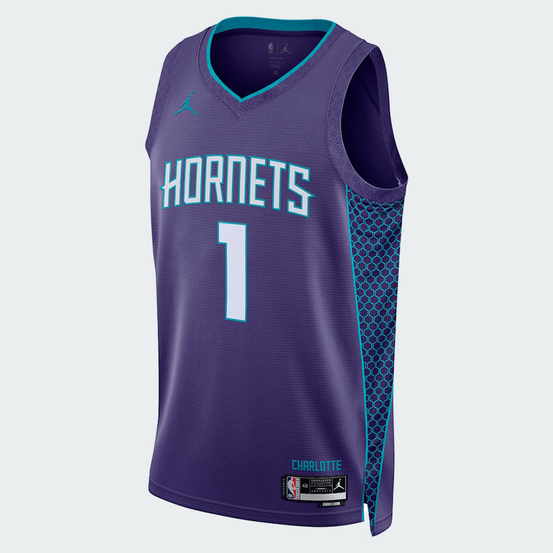 LaMelo Ball Purple Charlotte Hornets Player Jersey - Statement Edition